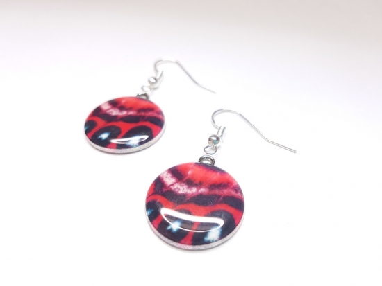 Preview: Schmetterling Ohrringe silberfarben butterfly